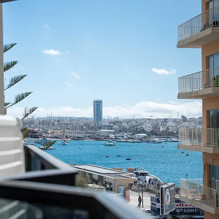 公寓 Perfect Sliema With Views Sleeps 8 *